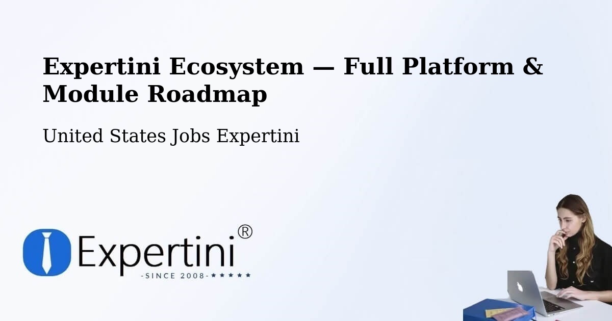Expertini Ecosystem — Full Platform & Module Roadmap – Gadsden